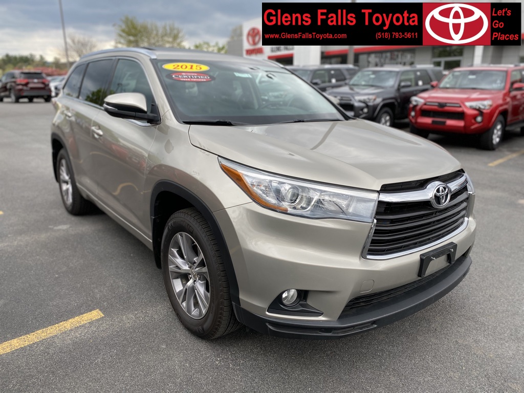 Certified Pre Owned 2015 Toyota Highlander Xle V6 Certified Used